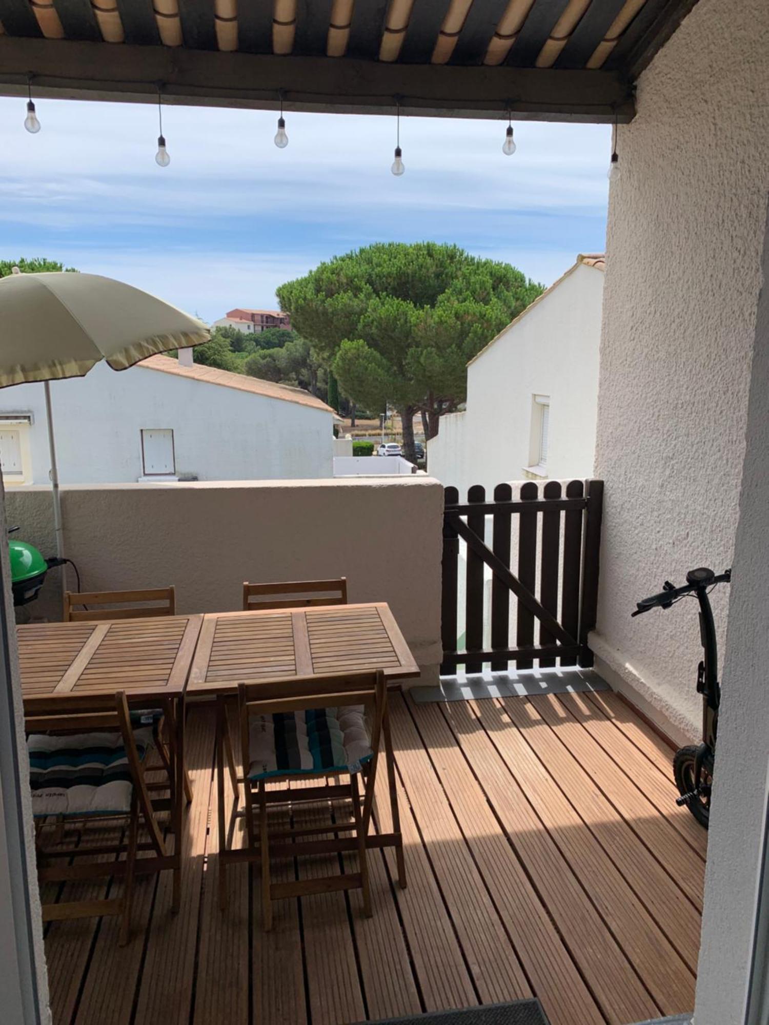 Appartement avec terrasse extérieure et parking Agde Exterior foto