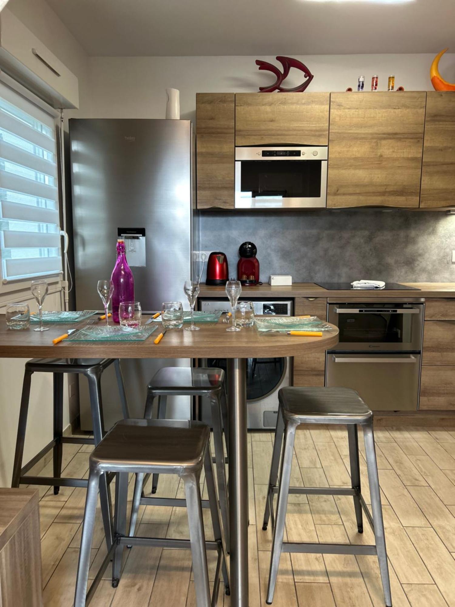 Appartement avec terrasse extérieure et parking Agde Exterior foto